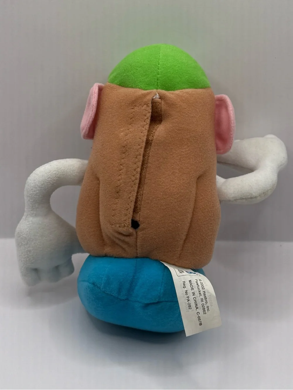 Vintage Milton Bradley Talking Mr. Potato Head Plush Toy